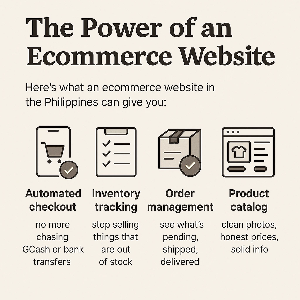 ecommerce website in the Philippines