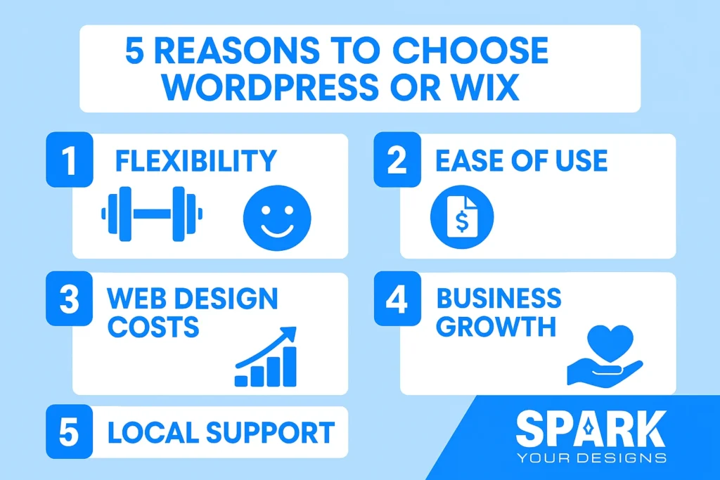 WordPress vs Wix for Small Businesses in ph