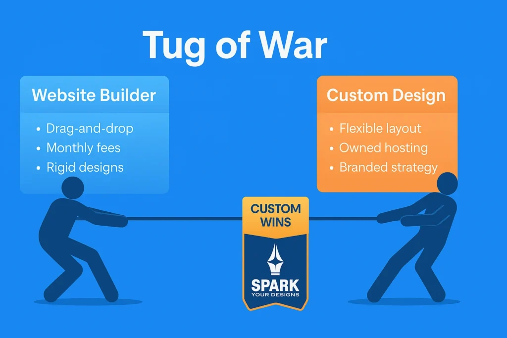 Custom vs Templated Websites